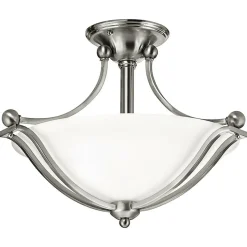 Sklep Kaja Solidny plafon sufitowy, w kolorze niklu HK-BOLLA-SF z serii BOLLA