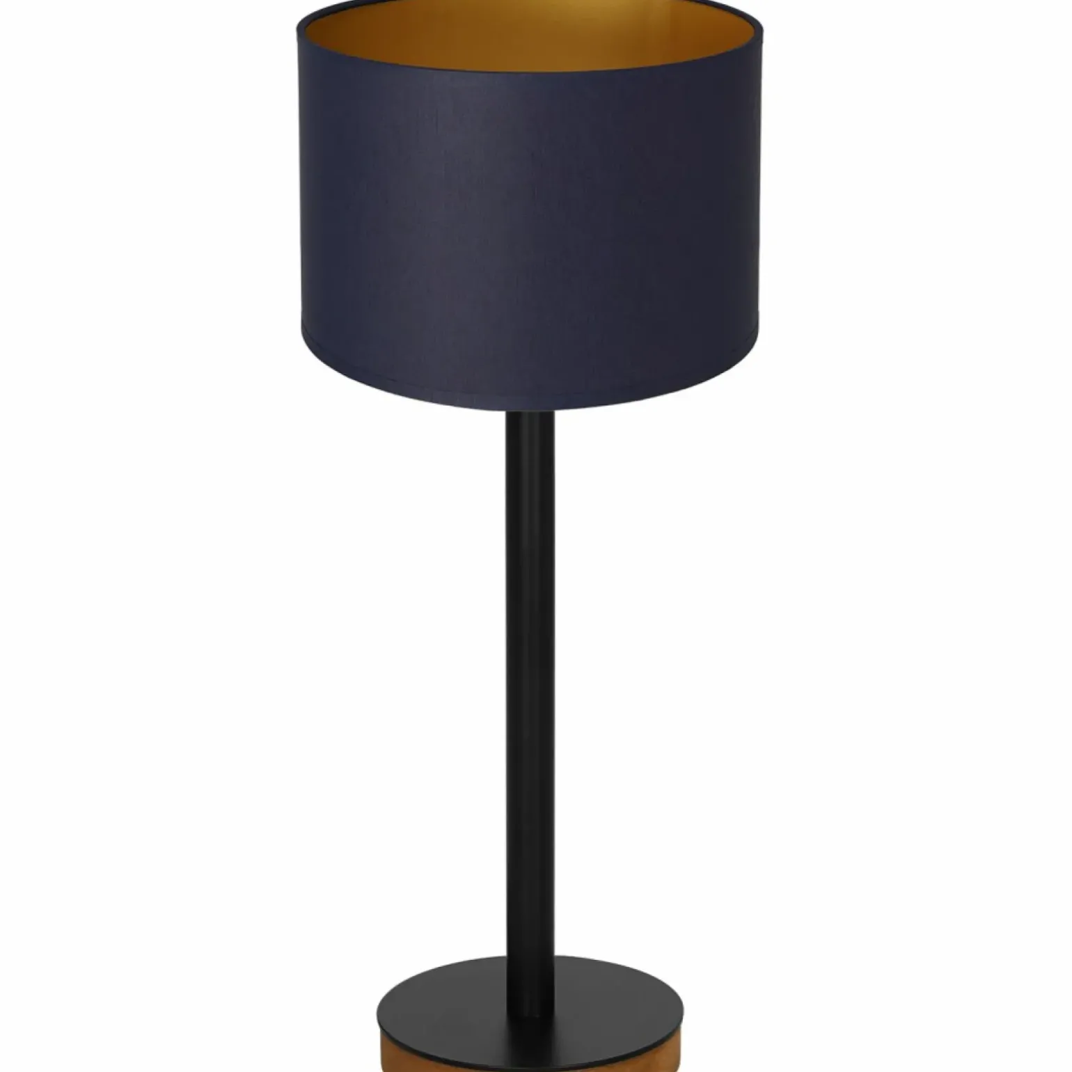 Sklep Kaja Spektakularna, granatowa lampka nocna LX 3838 z serii TABLE LAMPS