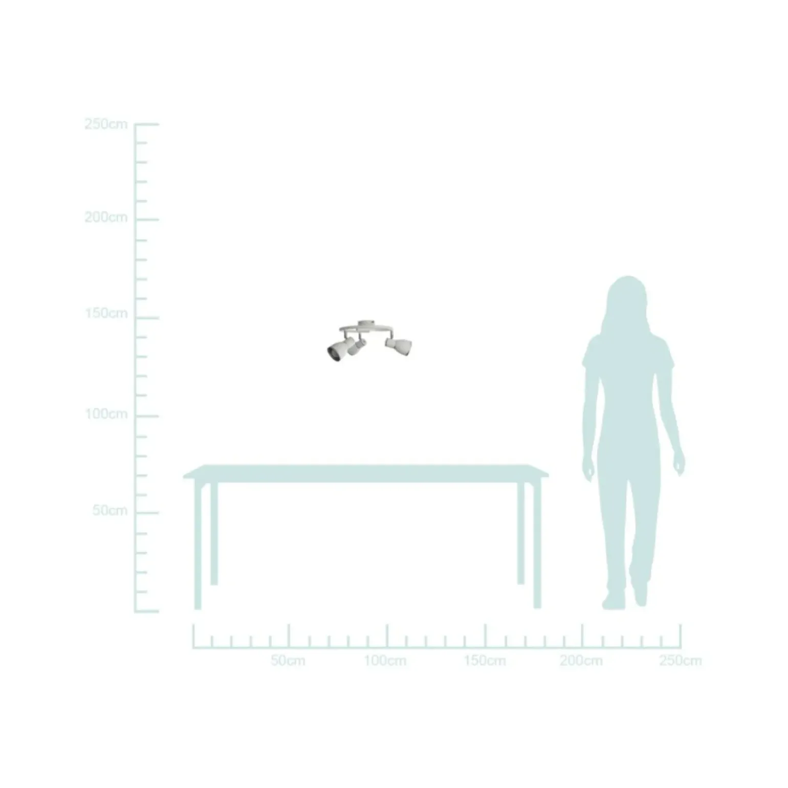 Sklep Kaja Spiralna lampa sufitowa z reflektorkami 98-63380 FIDO | Kaja