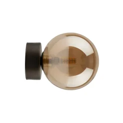 Best Spot z okrągłym, ozdobnym kloszem TK 10256 ESTERA BROWN | Kaja Żyrandole Nowoczesne