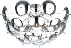 Sklep Kaja Srebrna, dekoracyjna lampa sufitowa ⌀48cm 731/P6 MUSKAT | Kaja