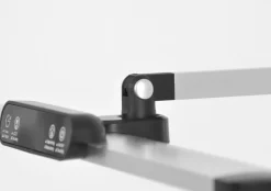 Sklep Kaja Srebrna lampa biurkowa, kreślarska, LED K-BL1321 z serii ARES