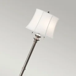 Sklep Kaja Srebrna lampa podłogowa, abażur FE-STATEROOM-FL-AN z serii STATEROOM