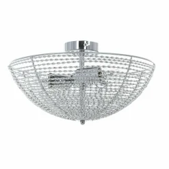 Sklep Kaja Srebrna lampa sufitowa do salonu MX12068-3A FORMO | Kaja Oświetlenie