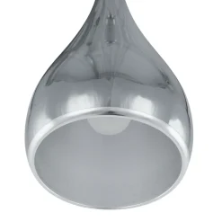 Best Srebrna lampa wisząca łezka MA01986C-001 CH ANON | Kaja Oświetlenie Żyrandole Nowoczesne