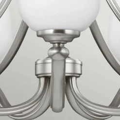 Fashion Srebrna lampa wisząca na 5 żarówek FE-VINTNER5 z serii VINTNER Żyrandole Nowoczesne