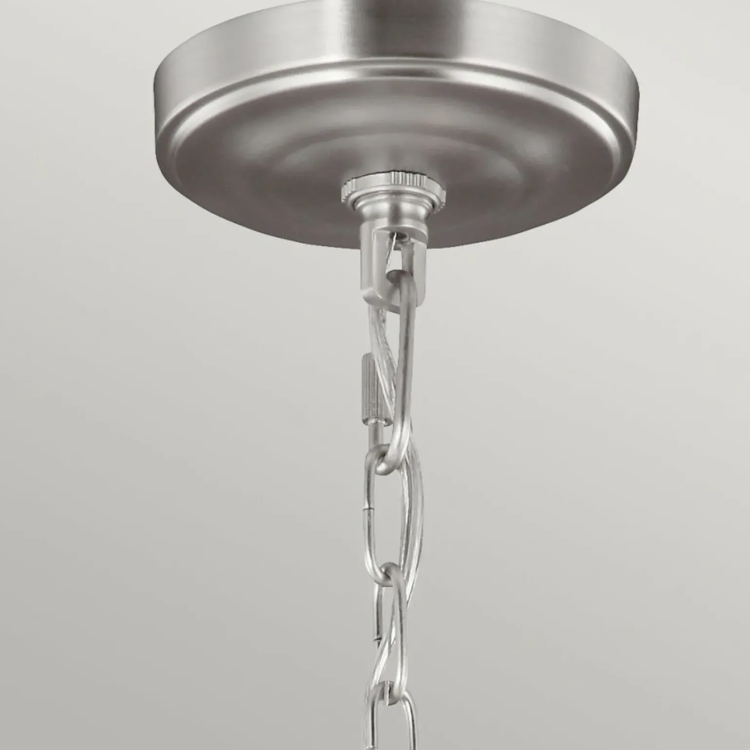 Fashion Srebrna lampa wisząca na 5 żarówek FE-VINTNER5 z serii VINTNER Żyrandole Nowoczesne