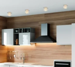 Sklep Kaja Srebrna oprawa podtynkowa, kryształowa 2264103 | Kaja Oświetlenie