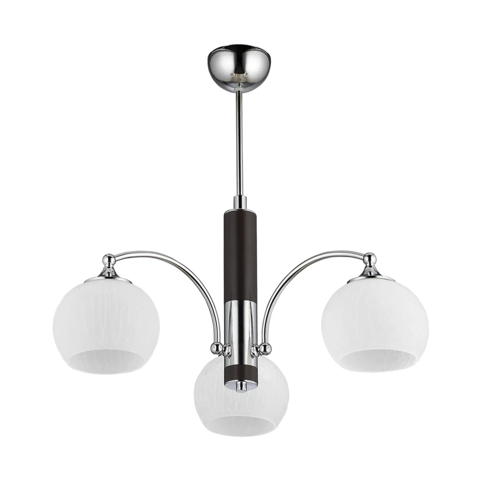 Sklep Kaja Srebrno-brązowy żyrandol z kloszami JUP 1134 LARGO | Kaja Oświetlenie