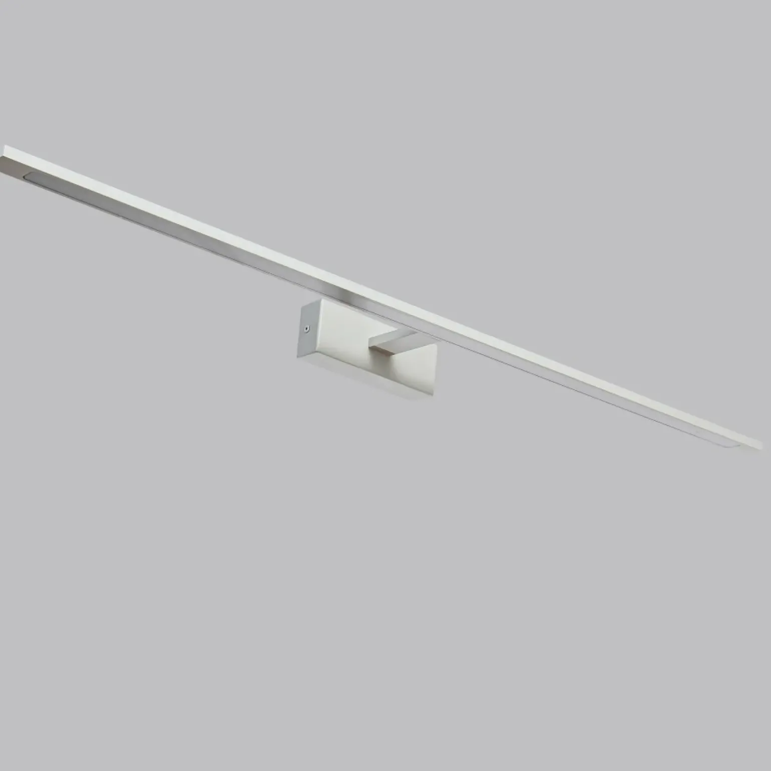 Sklep Kaja Srebrny kinkiet łazienkowy LED 96cm GS-LWB-32W CH CCT ISLA | Kaja