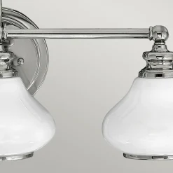 Sklep Kaja Srebrny kinkiet na trzy żarówki HK-AINSLEY3-BATH z serii AINSLEY