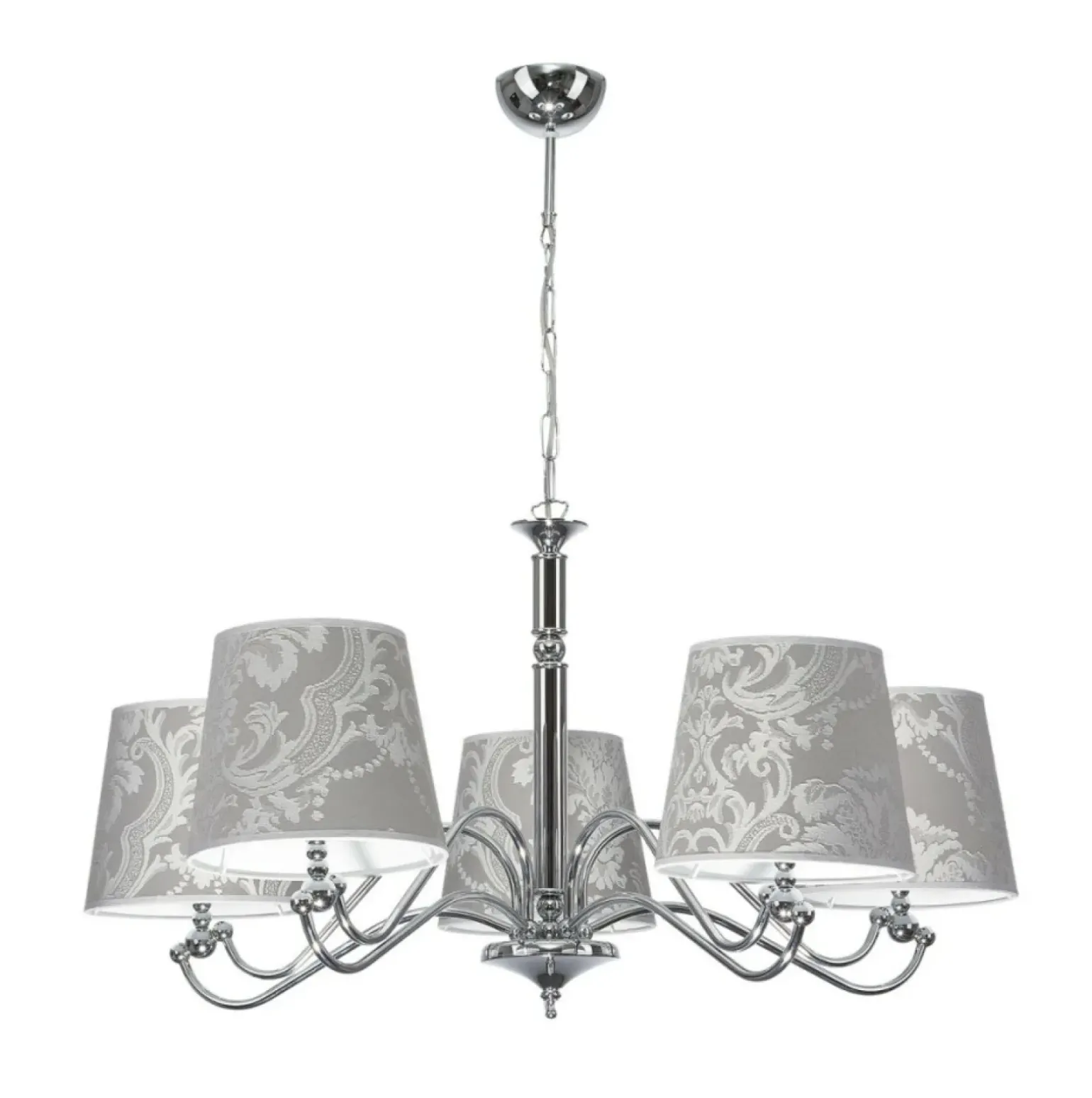 Sklep Kaja Srebrny żyrandol do eleganckiego salonu JUP 1289 VENUS | Kaja