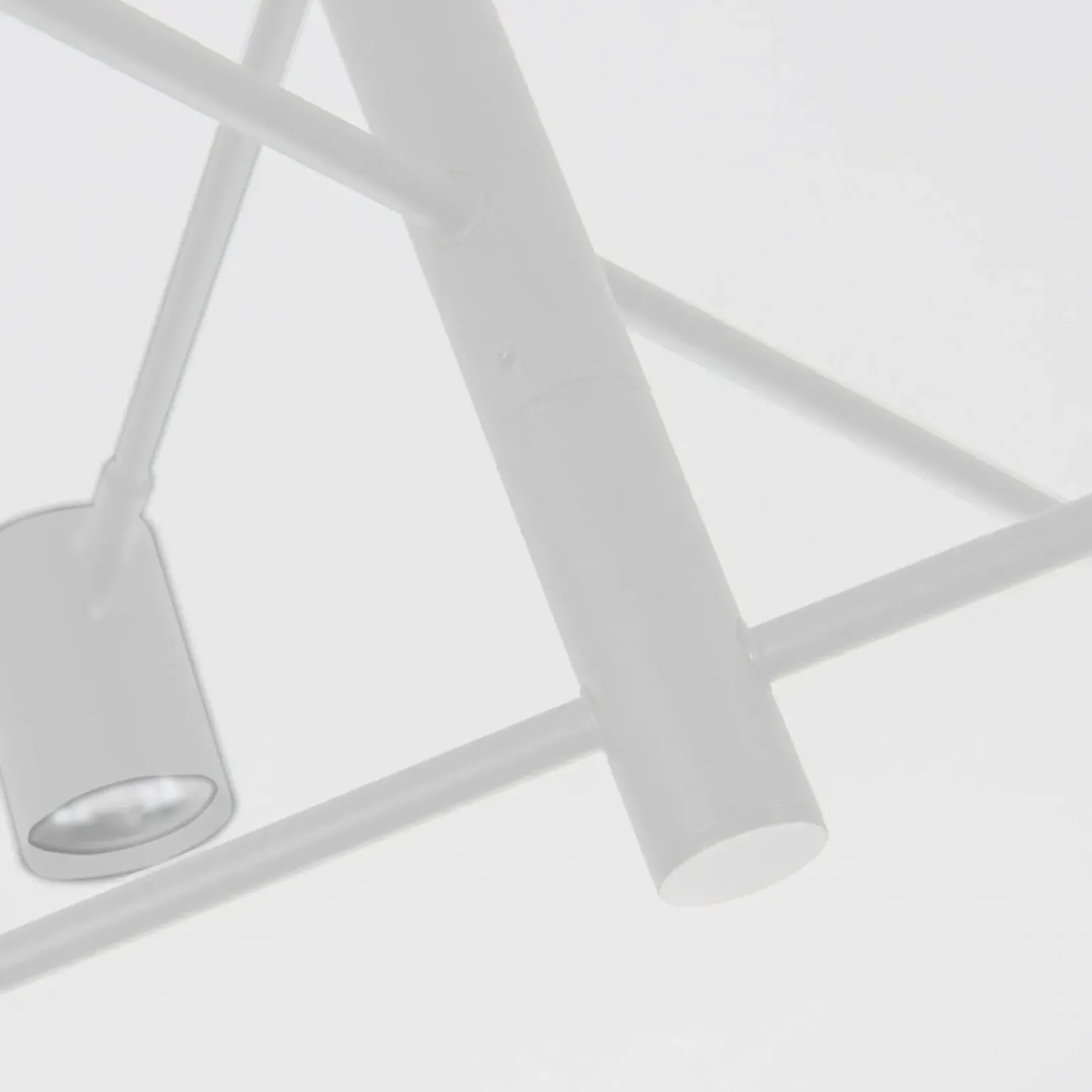 Outlet Stylowa, biała lampa z ruchomymi ramionami LP-731/6P WH z serii SNOW Żyrandole Nowoczesne