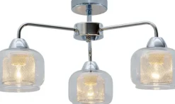 Discount Stylowa, owana lampa sufitowa 33-67081 RAY | Kaja Oświetlenie Żyrandole Nowoczesne