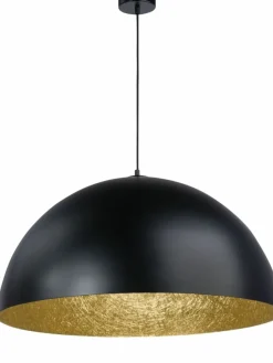 Cheap Stylowa, czarno-złota lampa wisząca SIG 30137 z serii SFERA 50 CZ/ZŁ Żyrandole Nowoczesne