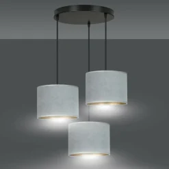 Fashion Stylowa lampa do przytulnej sypialni 1050/3PREM HILDE PREMIUM | Kaja Żyrandole Nowoczesne