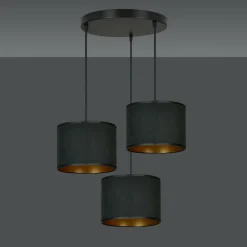 Store Stylowa lampa do przytulnego salonu 1054/3PREM HILDE PREMIUM | Kaja Żyrandole Nowoczesne