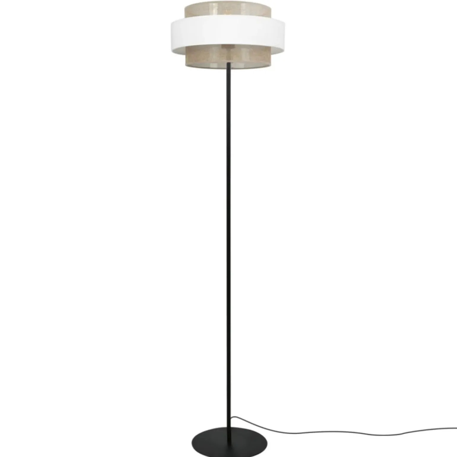 Sklep Kaja Stylowa lampa podłogowa boho z abażurem Ø40cmK-5275 z serii CEZAR
