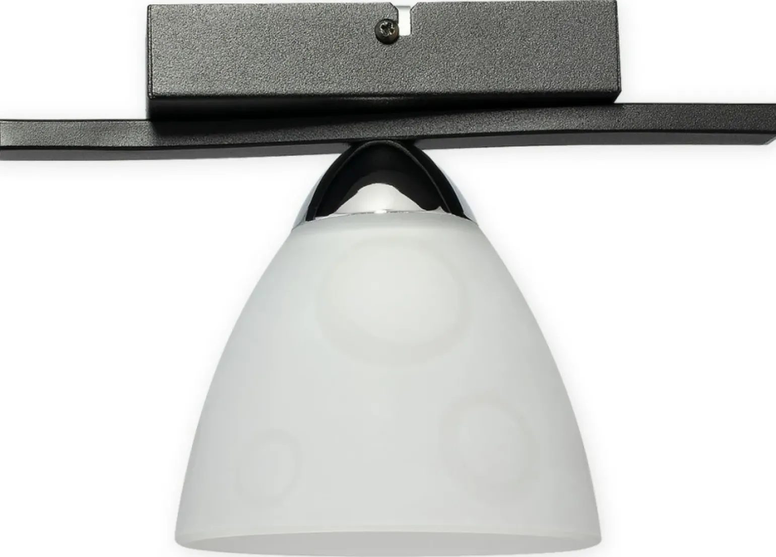 Sklep Kaja Stylowa lampa sufitowa, biały klosz O3291 P1 CZA + CH z serii MAGNI