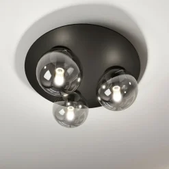 Best Sale Stylowa lampa sufitowa do loftowej sypialni 1128/3 SOLAR | Kaja Żyrandole Nowoczesne