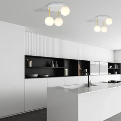 Sklep Kaja Stylowa lampa sufitowa do przytulnej sypialni 1261/3 z serii DOLCE