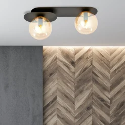 Sklep Kaja Stylowa lampa sufitowa, listwa do korytarza 1120/2 PLAZA | Kaja