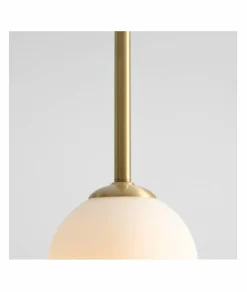 Sklep Kaja Stylowa lampa sufitowa z kloszem, do sypialni 1080PL_G40_S PINNE