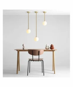 Sklep Kaja Stylowa lampa sufitowa z kloszem, do sypialni 1080PL_G40_S PINNE