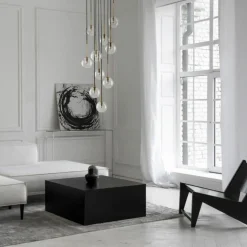 Store Stylowa lampa wisząca, 10 kulistych kloszy TK 5944 NILOS | Kaja Żyrandole Nowoczesne