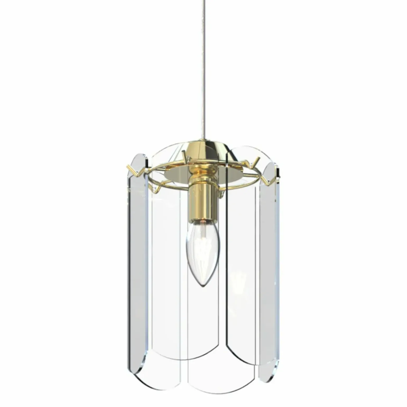 Clearance Stylowa lampa wisząca do eleganckiej kuchni MD3523-1-EGN NIRA | Kaja Żyrandole Nowoczesne