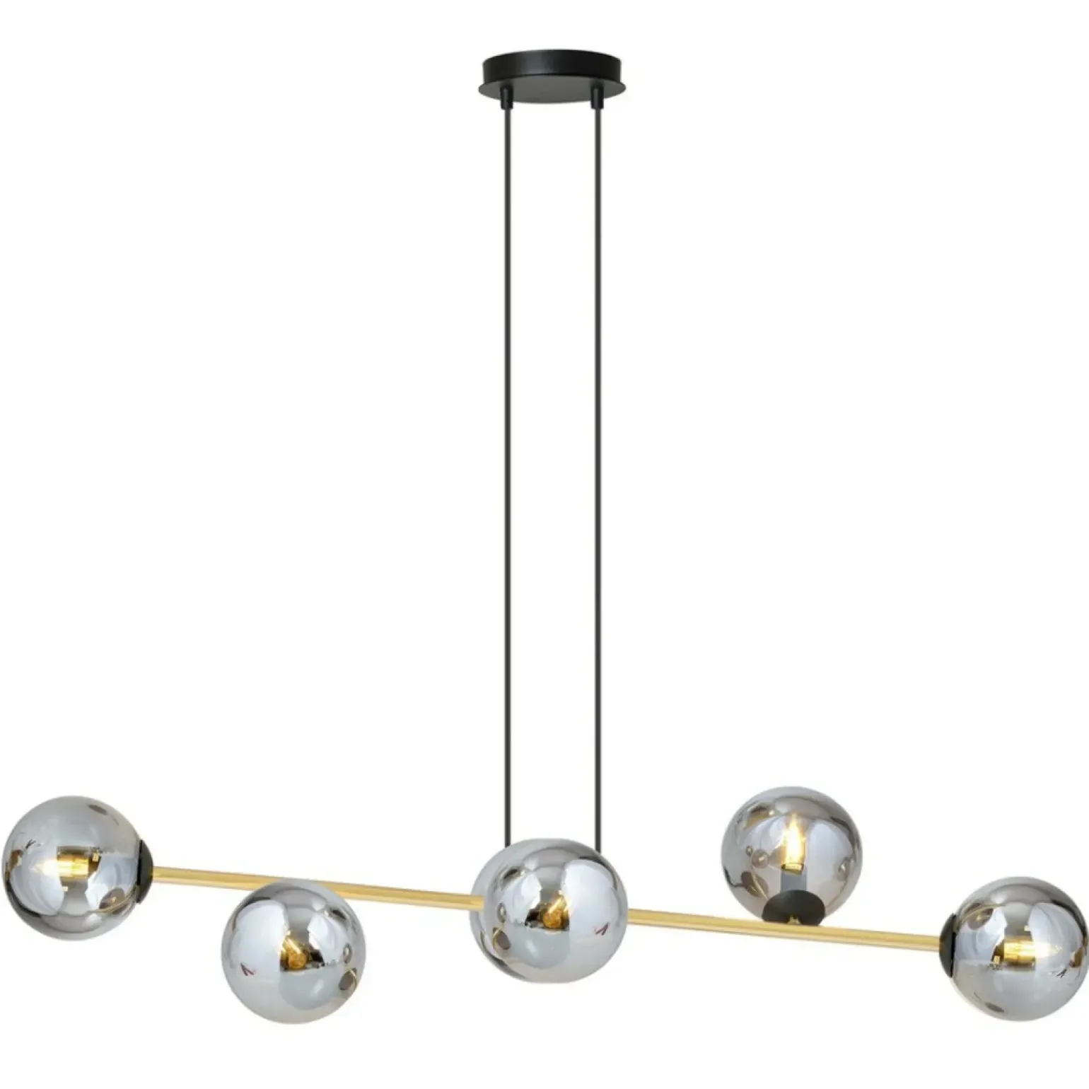 Store Stylowa lampa wisząca do jadalni, nad stół 1237/6 z serii GRAVITY Żyrandole Nowoczesne