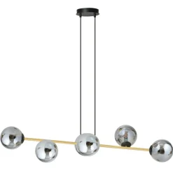 Store Stylowa lampa wisząca do jadalni, nad stół 1237/6 z serii GRAVITY Żyrandole Nowoczesne