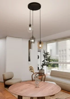 New Stylowa lampa wisząca do kuchni 682/3PREM ISTAR PREMIUM | Kaja Żyrandole Nowoczesne