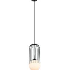 Store Stylowa lampa wisząca do kuchni MDM-3940/1 BK MATTY | Kaja Oświetlenie Żyrandole Nowoczesne