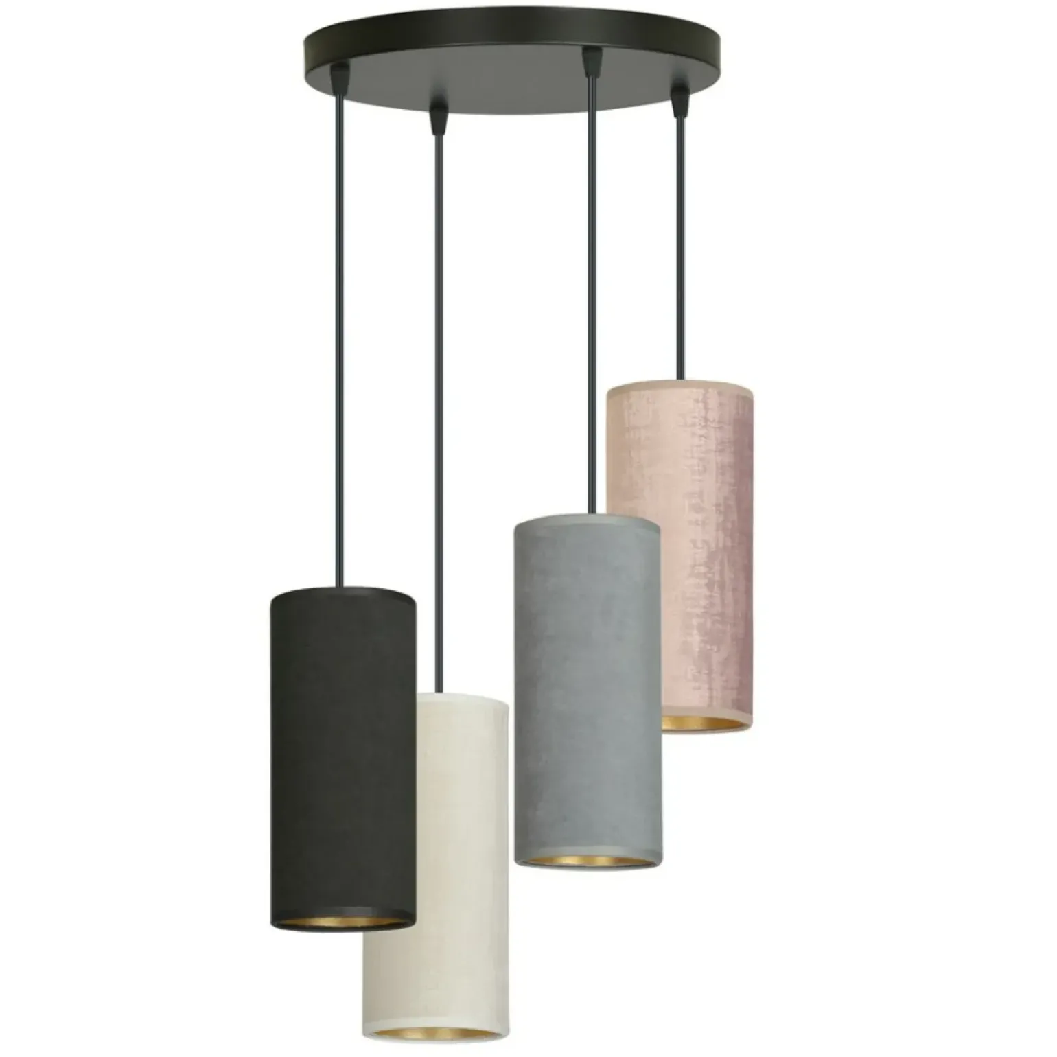 Flash Sale Stylowa lampa wisząca do salonu 1068/4PREM BENTE PREMIUM | Kaja Żyrandole Nowoczesne