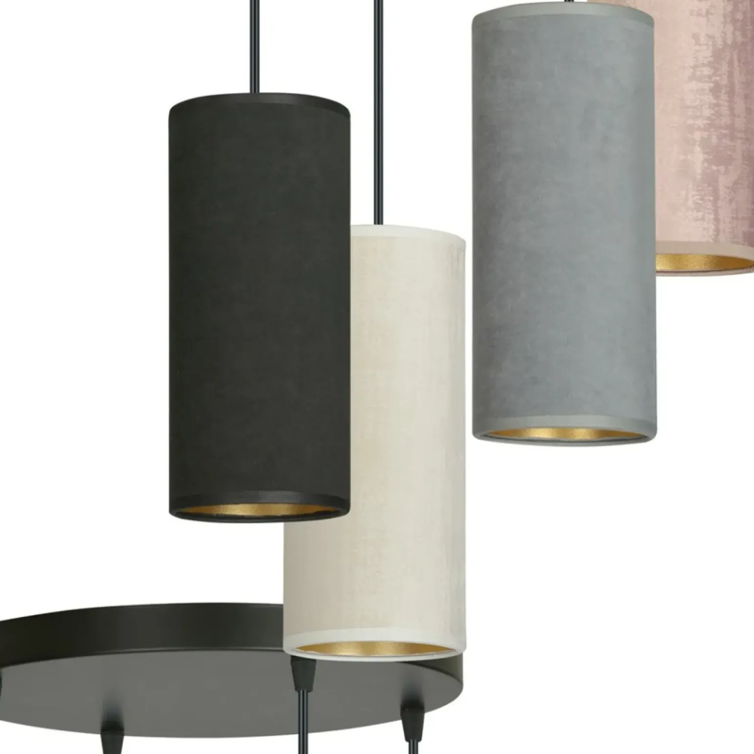 Flash Sale Stylowa lampa wisząca do salonu 1068/4PREM BENTE PREMIUM | Kaja Żyrandole Nowoczesne