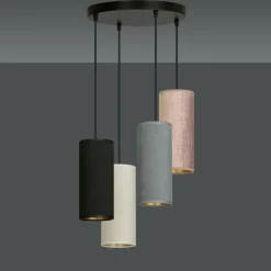 Flash Sale Stylowa lampa wisząca do salonu 1068/4PREM BENTE PREMIUM | Kaja Żyrandole Nowoczesne