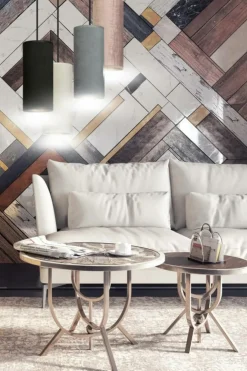 Flash Sale Stylowa lampa wisząca do salonu 1068/4PREM BENTE PREMIUM | Kaja Żyrandole Nowoczesne