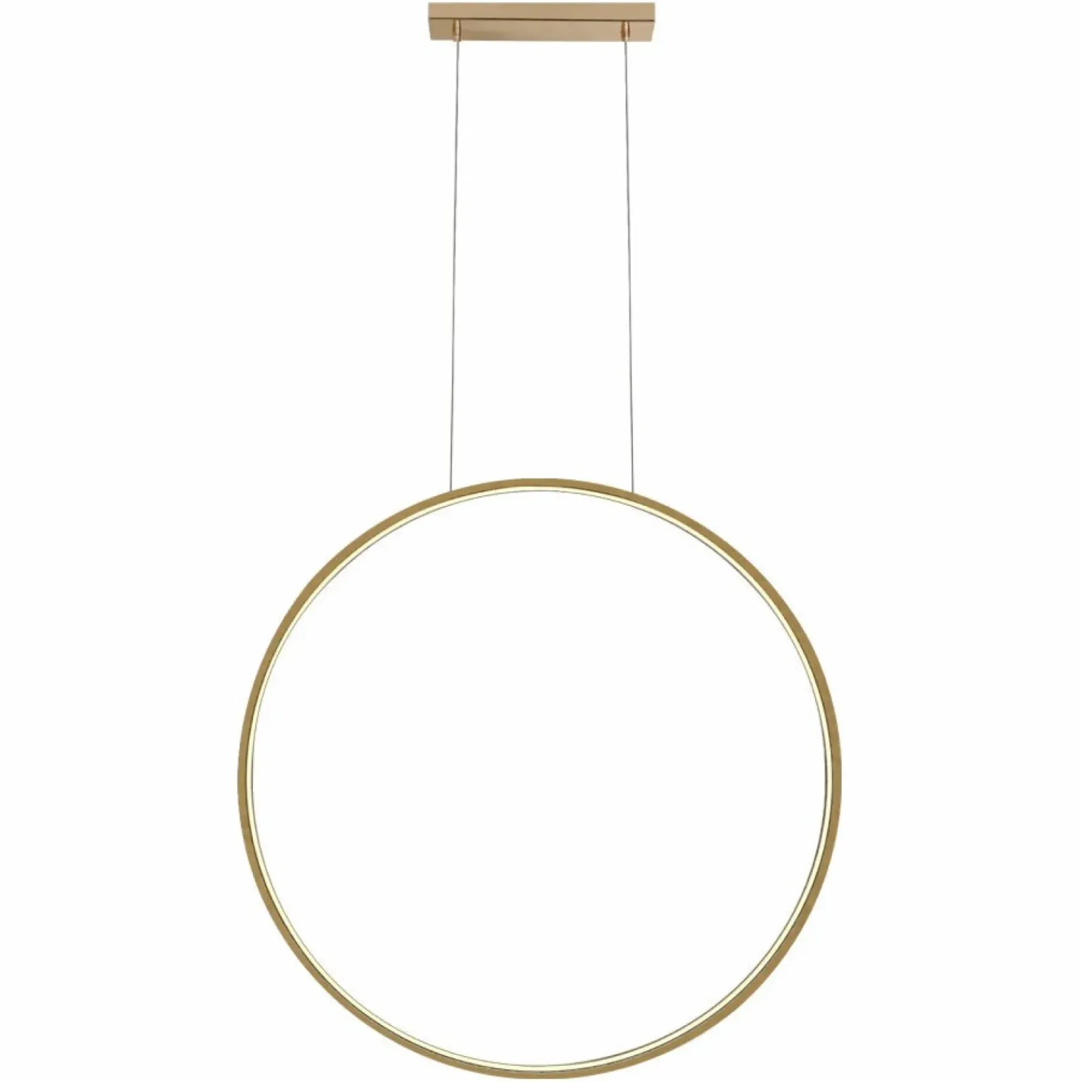 Best Sale Stylowa lampa wisząca duże koło ⌀87cm 3000K ANT 5314 AGARO | Kaja Żyrandole Nowoczesne