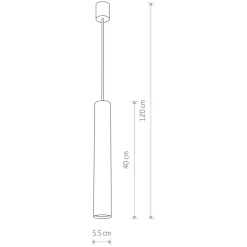 Best Sale Stylowa lampa wisząca, tuba w kolorze u 8800 | Kaja Oświetlenie Żyrandole Nowoczesne