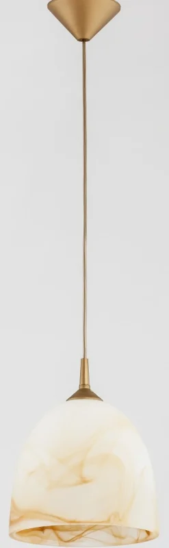 Sklep Kaja Stylowa lampa wisząca w kolorze mosiądzu AL 9108 | Kaja