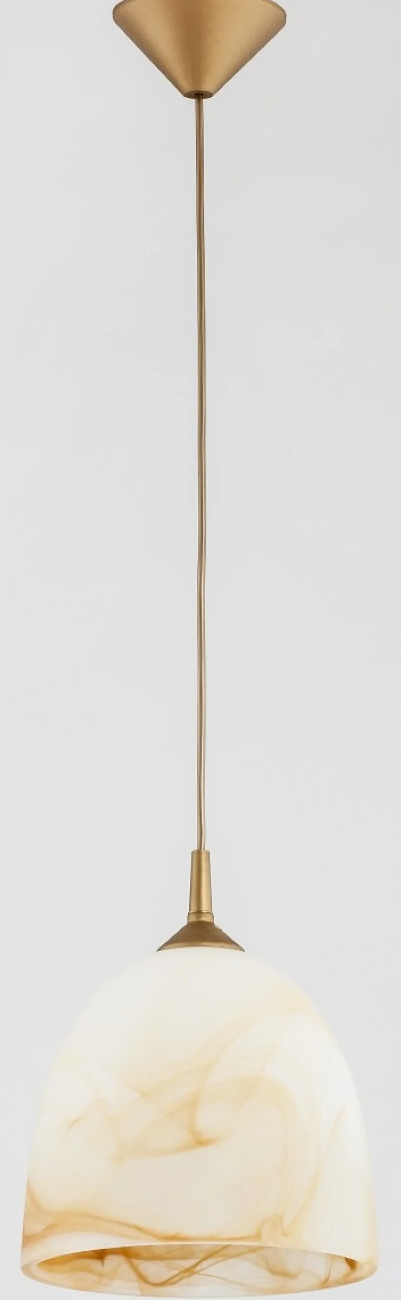 Sklep Kaja Stylowa lampa wisząca w kolorze mosiądzu AL 9108 | Kaja