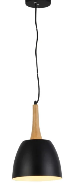 Best Sale Stylowa lampa wisząca z drewnianą oprawką AZ1332 PRATO | Kaja Żyrandole Nowoczesne