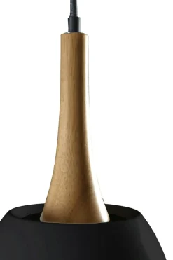 Best Sale Stylowa lampa wisząca z drewnianą oprawką AZ1332 PRATO | Kaja Żyrandole Nowoczesne