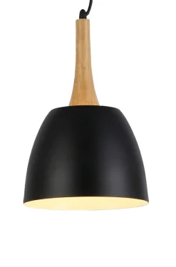 Best Sale Stylowa lampa wisząca z drewnianą oprawką AZ1332 PRATO | Kaja Żyrandole Nowoczesne