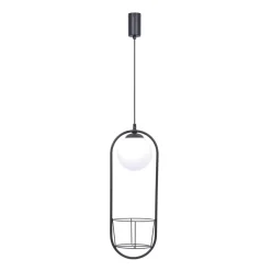 New Stylowa lampa wisząca z miejscem na doniczkę 5003 z serii PLANT | Kaja Żyrandole Nowoczesne