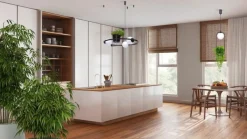 New Stylowa lampa wisząca z miejscem na doniczkę 5003 z serii PLANT | Kaja Żyrandole Nowoczesne