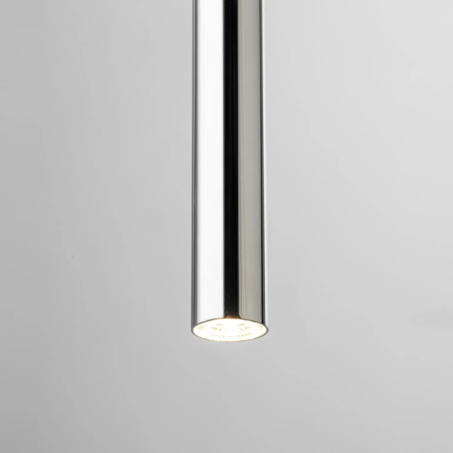 Store Stylowa lampa wisząca ze srebrnymi tubami SIG 40734 SOPEL LUX | Kaja Żyrandole Nowoczesne