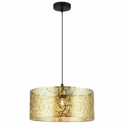 Best Sale Stylowa lampa wisząca ze złotym abażurem MLP0870 BLOSSOM | Kaja Żyrandole Nowoczesne