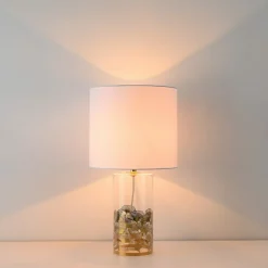 Sklep Kaja Stylowa lampka do eleganckiego salonu LP-818/1T WH z serii SUNFLOWER